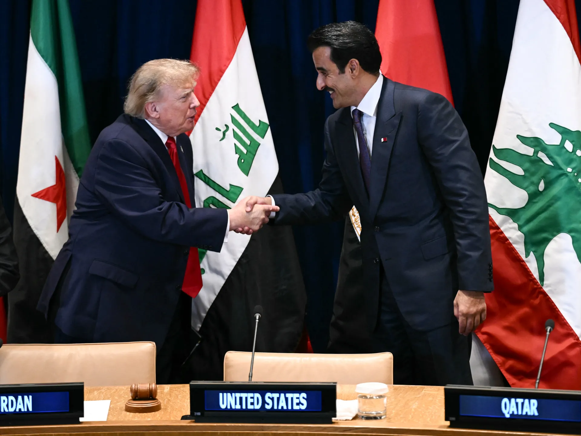 Trump confirms positive meeting with Iranian delegation at UN Trump confirms positive meeting with Iranian delegation at UN