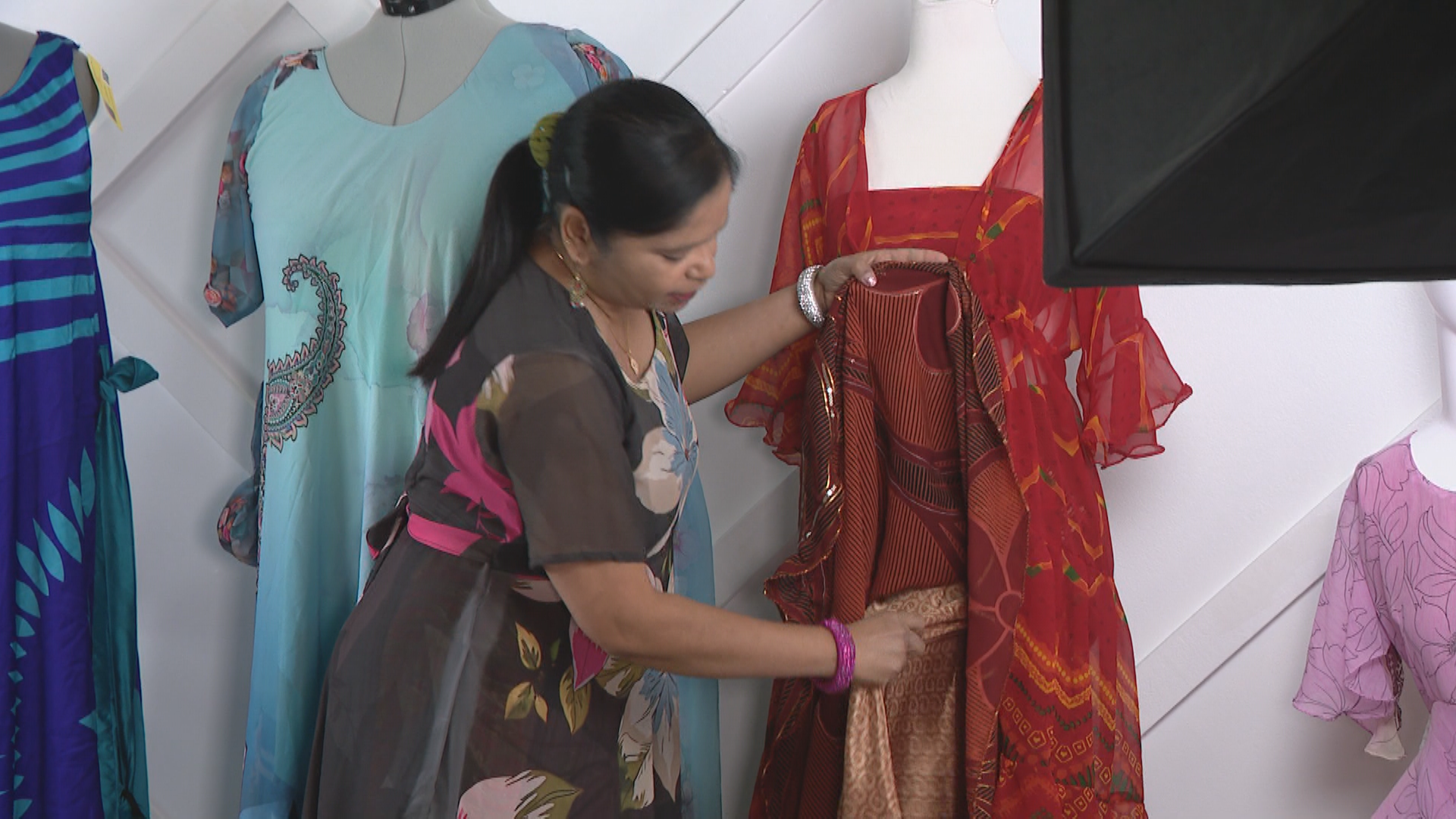 Saskatoon woman repurposes discarded saris into new clothing collections Saskatoon woman repurposes discarded saris into new clothing collections