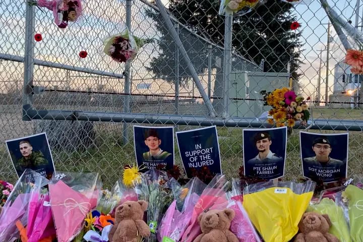 Wainwright community holds prayer vigil to support those affected